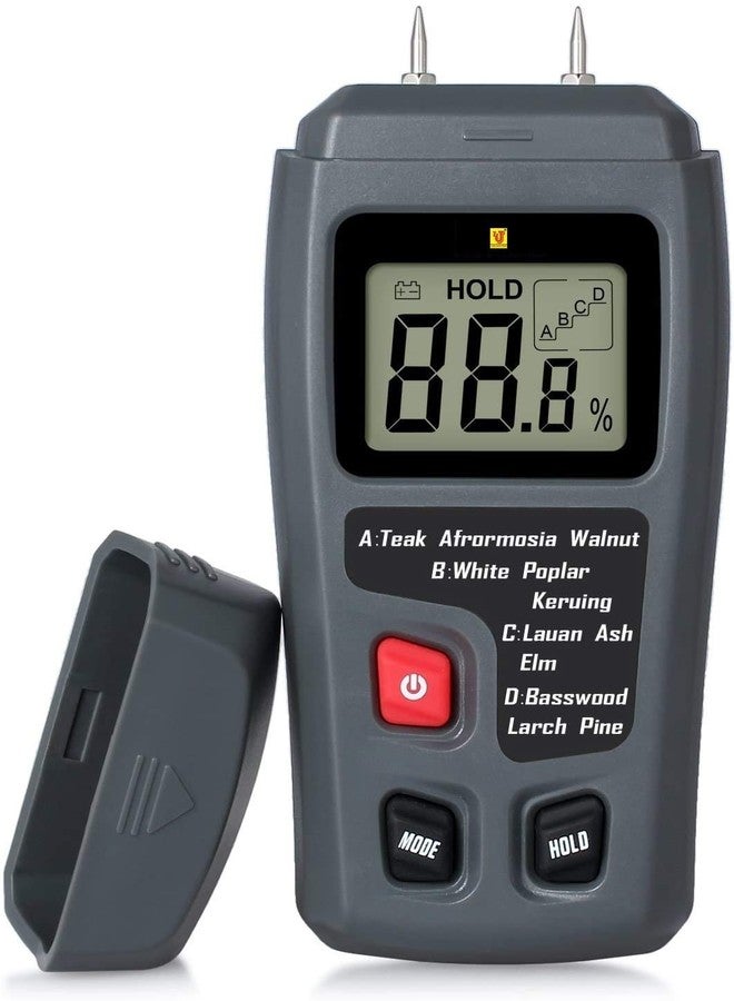 MCP Wood Logs Digital Humidity Moisture Meter - Image 1